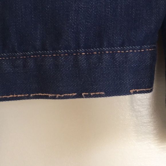 Vintage Dark Wash Jean Jacket - Picture 3 of 8